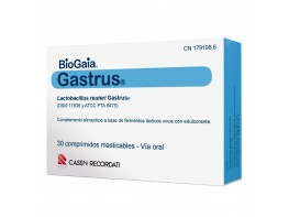 Gastrus Biogaia Lactobacilus Reuteri 30 comprimidos