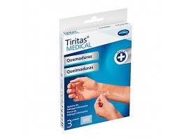 Hartmann tiritas medical quemaduras 7,5x10cm 3u