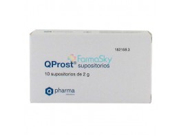 Qprost 10 supositorios