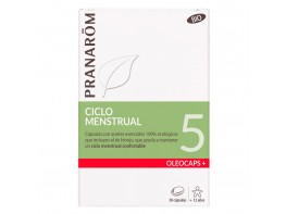 Pranarom Oleocaps ciclo menstrual bio 30 cápsulas