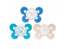Chicco Chupete physio silicona niño 6-16 meses 2u