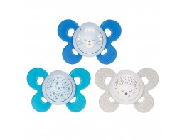 Chicco Chupete physio silicona niño 16-36 meses 2u