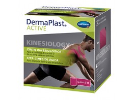 Dermaplast Active Cinta Kinesiológica Rosa 5cm x 5cm