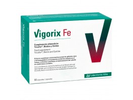 Vigorix Fe con hierro y biotina 60 cápsulas