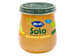 Hero Baby Solo ecológico pera plátano zanahorias 120g