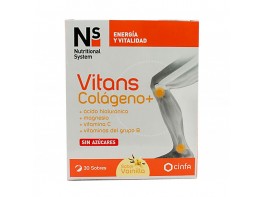 N+S Vitans Cogni colágeno + vainilla 30 sobres