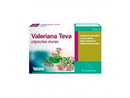 Valeriana teva 200 mg 30 cápsulas