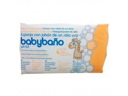 Jalsosa Babybaño esponja jabonos bebe 25 u