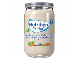 Nutribén Potito suprema de merluza con guisantes y zanahoria 235g