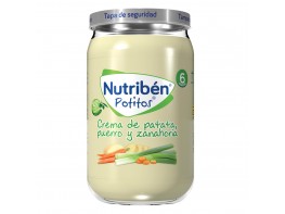 Nutribén Crema de patatas, puerro y zanahoria 235gr