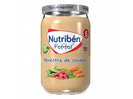 Nutribén Potito recetas tradiconales menestra de cordero 235gr