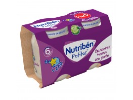 Nutriben bipack cena guisantes con jamon 190g