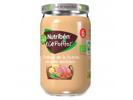 Nutribén Ecopotitos verduras de la huerta con pollo de corral y omega3 
235gr