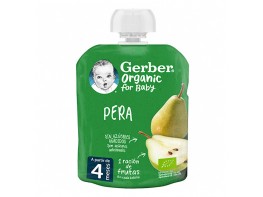 Nestle gerber pouch organic pera 90gr