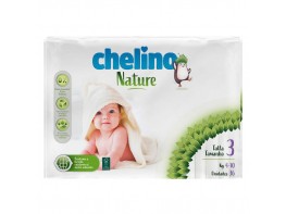 Chelino Nature pañal talla 3 36u
