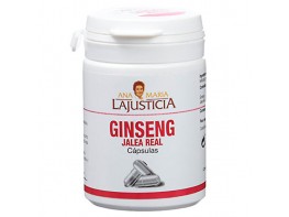 GINSENG + JALEA REAL 60 CAP   LAJUSTICIA