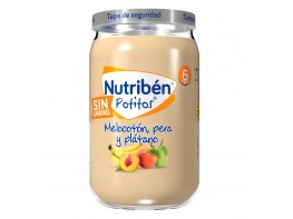 Nutribén Potitos melocotón, pera y platano 235g