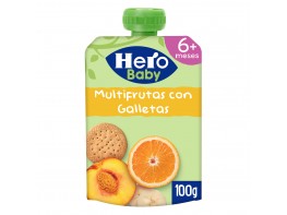 Hero bolsita de multifrutas y galletas 100ml