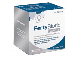 Fertybiotic Balance probiótico oral 34 cápsulas