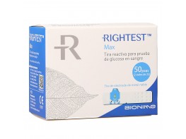 Rightest Max tiras reactivas glucosa 50u