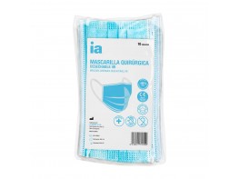 Interapothek mascarillas quirúrgicas IIR azules 10 uds