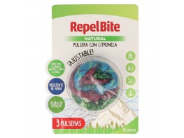 Repel Bite Natural pulsera antimosquitos 3u