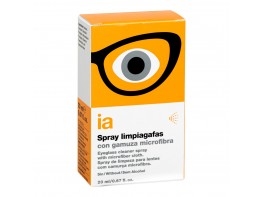 Interapothek limpiagafas en spray 20ml + gamuza