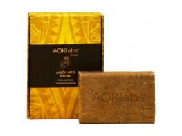 Aoklabs jabón oro negro 1u