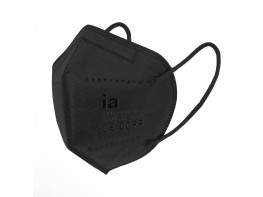 Interapothek mascarilla FFP2 negra 4uds