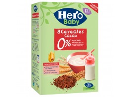 Hero Baby papilla 8 cereales cacao 340g