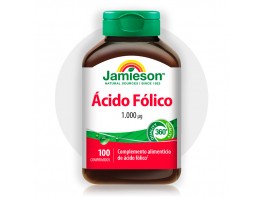 Jamieson Ácido fólico 1000mcg 100 comp