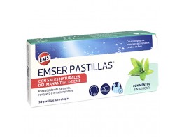 Emser pastillas con mentol sin azúcar - 30 unidades