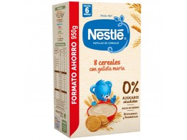 Nestlé papilla 8 cereales con galleta María 950g