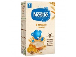 Nestlé papilla 8 cereales con miel 950g