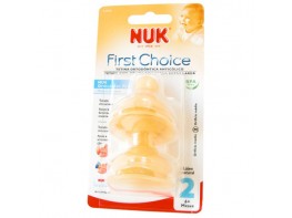 Nuk Fc+ tetina ancha de látex talla M 2u