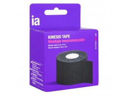 Interapothek kinesio tape negro 5cm x 5m