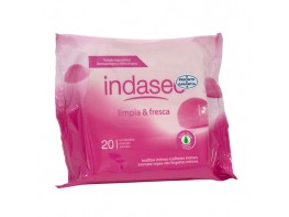 Indasec toallitas higiene intima 20 uds