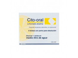 CITO-ORAL LIMONADA ALCALINA 5 BOLSAS