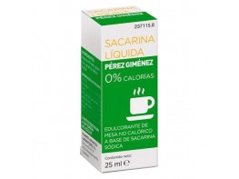 Pérez Gimenez sacarina liquida 25ml
