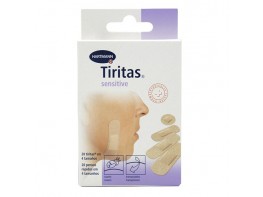 Hartmann tiritas sensitive surtido 20u