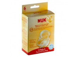 Nuk set de conchas ventiladas para el pecho 2u