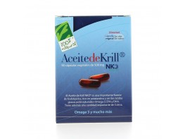 100% Natural Aceite krill 80 perlas