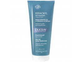 Ducray keracnyl gel limpiador acne 200ml