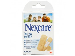 NEXCARE TEXTILE STRIPS 20 TIRAS SURTIDAS