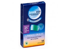 Snoreeze láminas orales ronquidos 14 uds