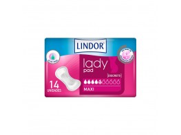 Lindor Lady pad maxi 5 gotas 14u