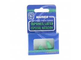 Maries Tapones latex natación 2 uds