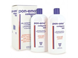 Pon-emo colageno gel/champú 2x500ml