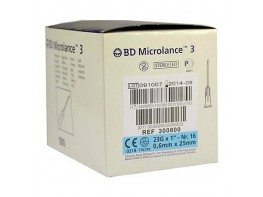 BD Microlance bd aguja 0,6mmx25mm 100u