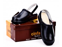 ZUECO CINFA MICROMASAJE AZUL N.38